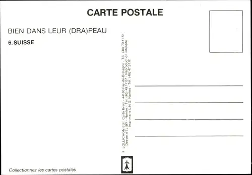 AK Schweiz, Nun in ihrer Flagge