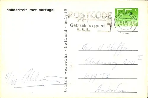 Ak Solidariteit met portugal