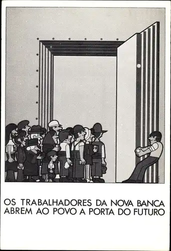 Ak Solidariteit met portugal, Os trabalhadores da Nova Banca