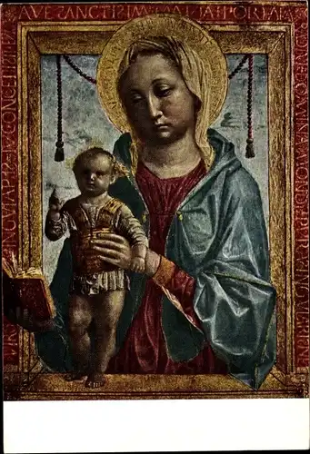 Künstler Ak Foppa, Vincenzo, Madonna col Figlio, Heiligenbild