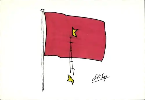 Künstler Ak Goods in ihrer Flagge, Vietnam