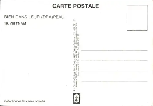 Künstler Ak Goods in ihrer Flagge, Vietnam