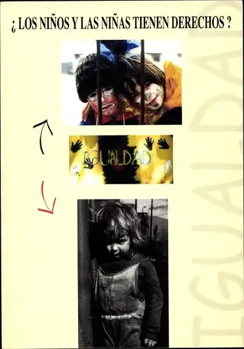 Ak Geschichte Spanien, Gleichheit für Jungen und Mädchen, Konvention über die Rechte des Kindes