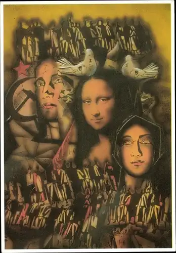 Künstler Ak Maly, Mona Lisa No. 12, Russland