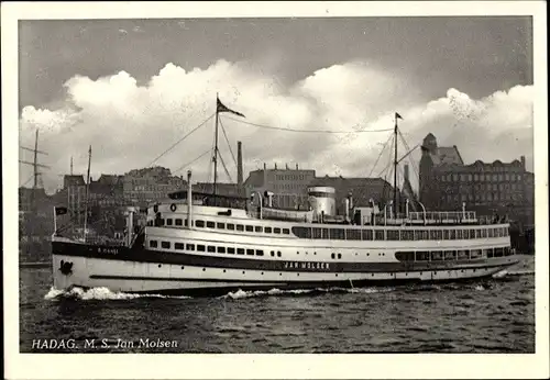 Ak MS Jan Molsen, HADAG
