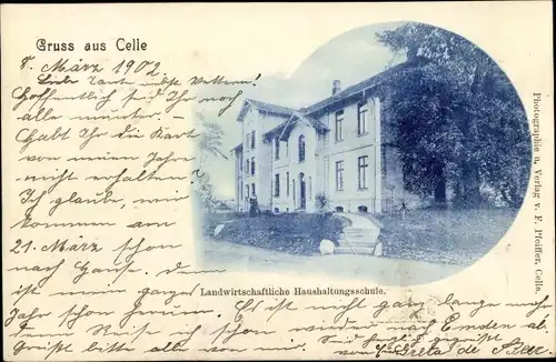Ak Celle in Niedersachsen, Landwirtschaftliche Haushaltungsschule