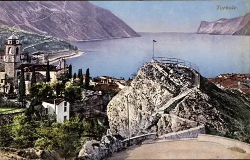 Ak Torbole Lago di Garda Trentino, Quai Hotel, Riva Lac de Garda