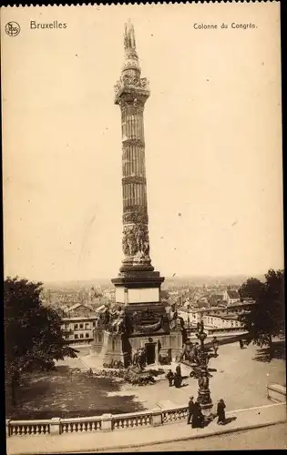 Ak Bruxelles Brüssel, Colonne du Congres