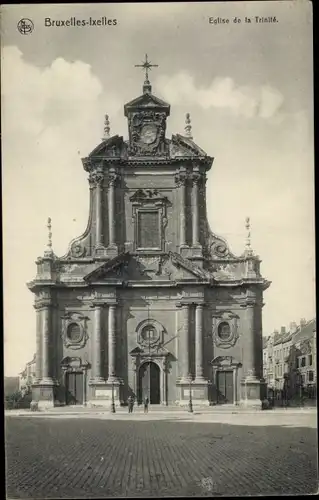 Ak Ixelles Elsene Bruxelles Brüssel Belgien, Eglise de la Trinite