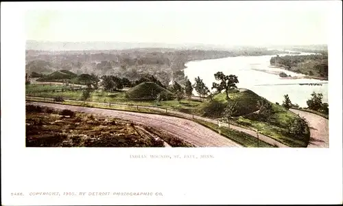 Ak Saint Paul Minnesota USA, Indian Mounds