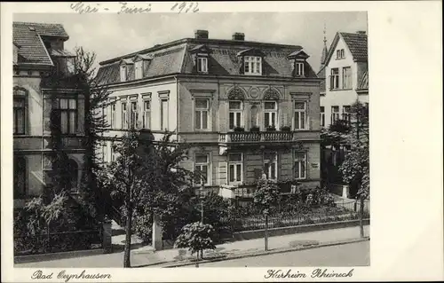 Ak Bad Oeynhausen in Nordrhein Westfalen, Blick auf das Kurheim Rheineck