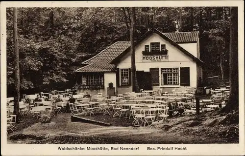 Ak Bad Nenndorf an der Weser, Waldschänke Mooshütte