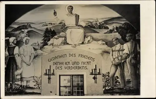 Ak Oberreifenberg Schmitten im Taunus Hessen, St. Getrudis Kapelle