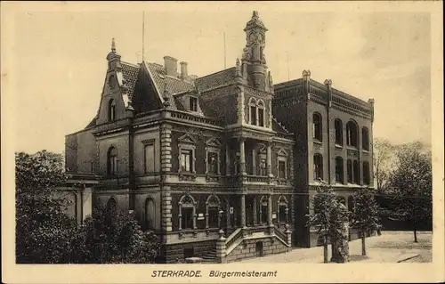 Ak Sterkrade Oberhausen am Rhein, Bürgermeisteramt