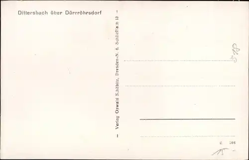 Ak Dürrröhrsdorf Dittersbach in Sachsen, Lebensmittelgeschäft, Leiermühlstraße