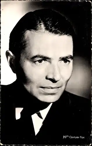 Ak Schauspieler James Mason, Portrait