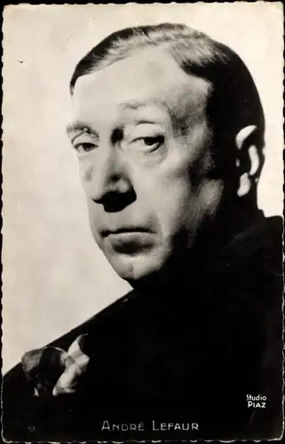 Ak Schauspieler André Lefaur, Portrait