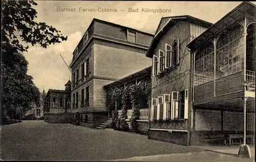 Ak Königsborn Unna im Ruhrgebiet, Barmer Ferien-Kolonie