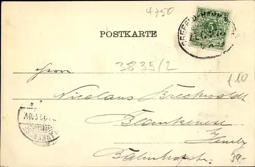 Ak Unna in Westfalen, Marktplatz, Kirche