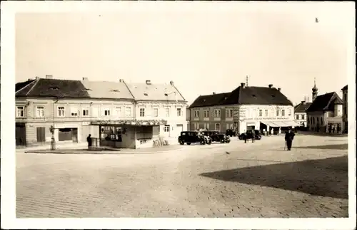 Ak Mělník Mittelböhmen, Karlovo namesti