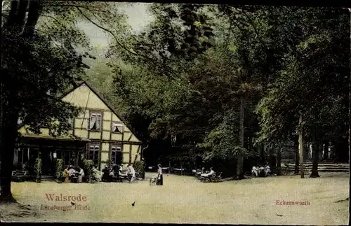 Ak Walsrode in der Lüneburger Heide, Eckernworth