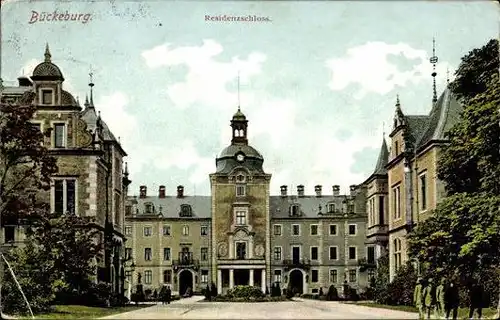 11 alte Ak Bückeburg im Kreis Schaumburg, diverse Ansichten