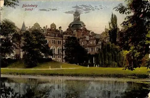 11 alte Ak Bückeburg im Kreis Schaumburg, diverse Ansichten