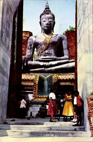 11 alte Ak Thailand, diverse Ansichten