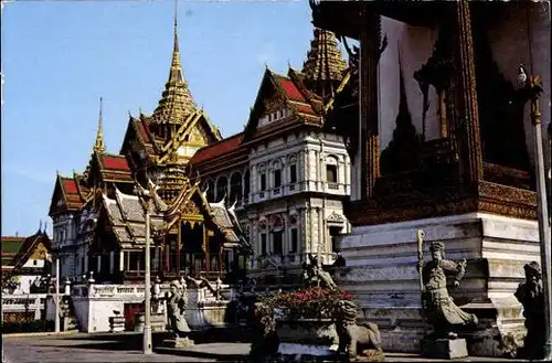 11 alte Ak Thailand, diverse Ansichten