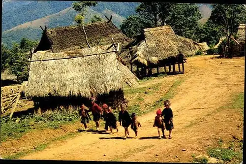 11 alte Ak Thailand, diverse Ansichten