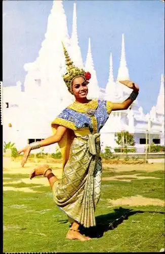 11 alte Ak Thailand, diverse Ansichten