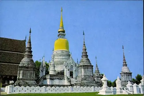 11 alte Ak Thailand, diverse Ansichten