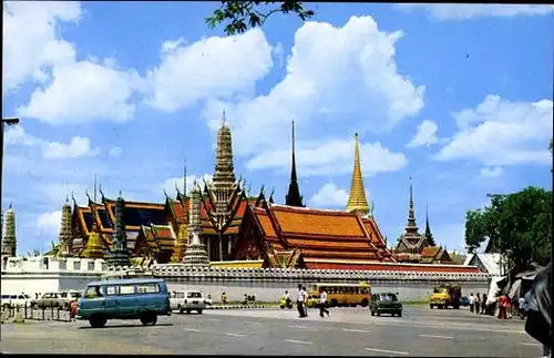 11 alte Ak Thailand, diverse Ansichten