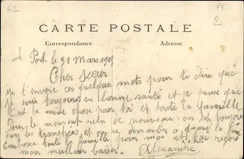 Ak Arras Pas de Calais, Nach dem Bombenangriff, Militärauto durch eine Granate zerstört, I WK