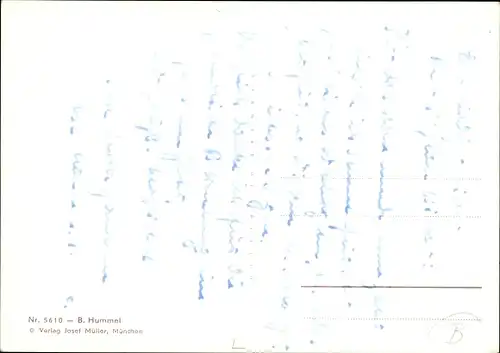 Künstler Ak Hummel, B., Glückwunsch Neujahr, Musizierende Kinder