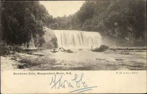 Ak Neuseeland, Rawkawa Falls, Mangawhero River