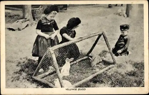 Ak Veluwse Jeugd, Kinder in Tracht