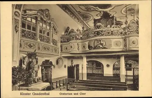 Ak Hünfelden im Taunus, Kloster Gnadenthal, Oratorium, Chor