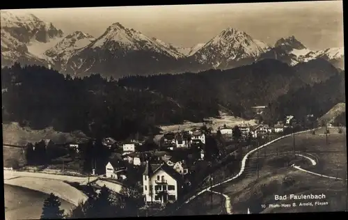 Ak Bad Faulenbach Füssen im Ostallgäu, Gesamtansicht