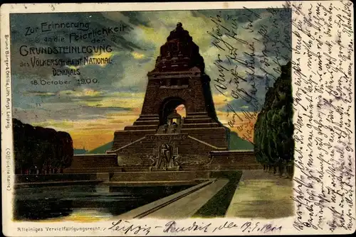 Litho Leipzig in Sachsen, Völkerschlachtdenkmal