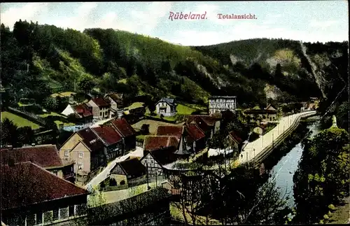 Ak Rübeland Oberharz am Brocken, Totalansicht