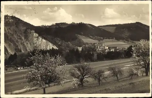 Ak Saalfeld an der Saale Thüringen, Bohlen, Schloss Wetzelstein, Schloss Obernitz