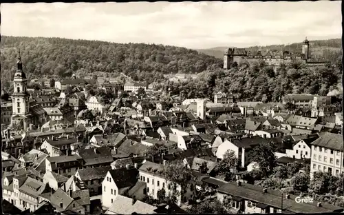 Ak Greiz in Thüringen, Gesamtansicht