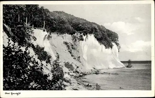 Ak Sassnitz auf Rügen, Steilküste, Hengst
