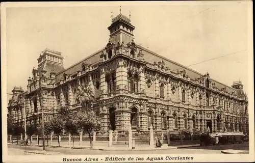 Ak Buenos Aires Argentinien, Edificio de las Aguas Corrientes