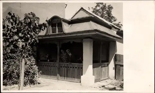 Ak Krems an der Donau in Niederösterreich, Terrasse