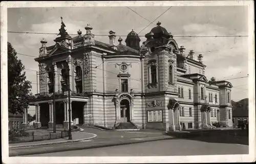 Ak Moravská Ostrava Mährisch Ostrau Region Mährisch Schlesien, Theater