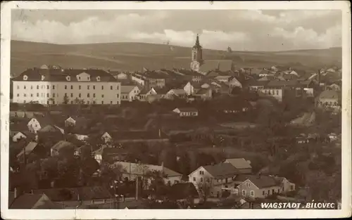 Ak Bílovec Wagstadt Region Mährisch Schlesien, Panorama