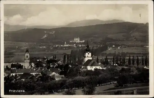 Ak Prievidza Privigye Priwitz Slowakei, Panorama, Kirche