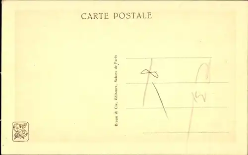 Künstler Ak Martin Kavel, Frau in durchsichtigem Kleid, Busen